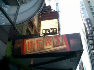 Outside Nederlander Theatre, 2007